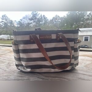 White elm diaper / tote bag